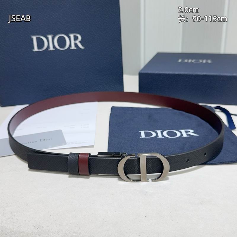 Dior belt 20mmX90-115cm 8L42